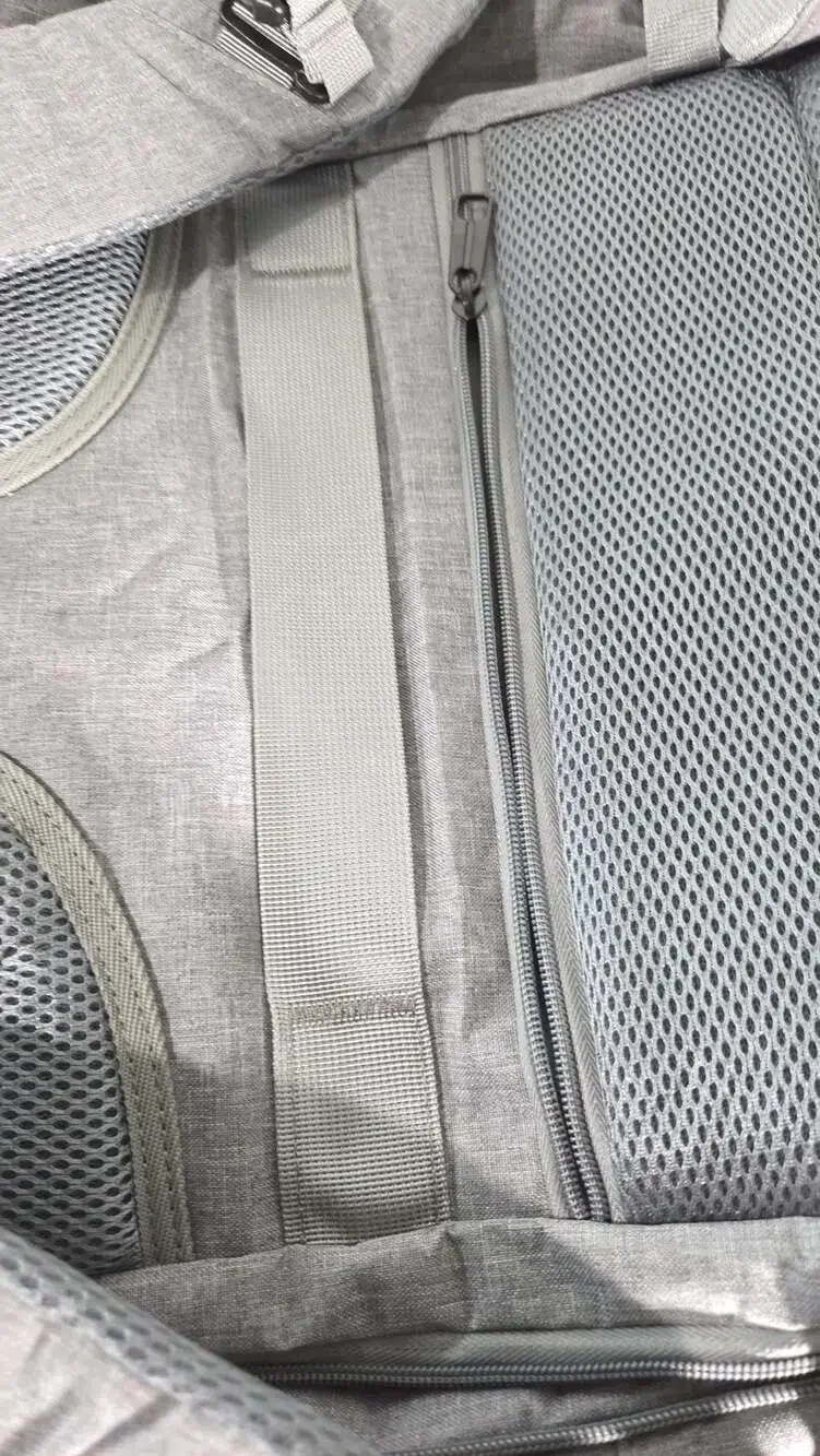 AREYTECO Large Travel Laptop Backpack with USB Charging Port Heather Grey